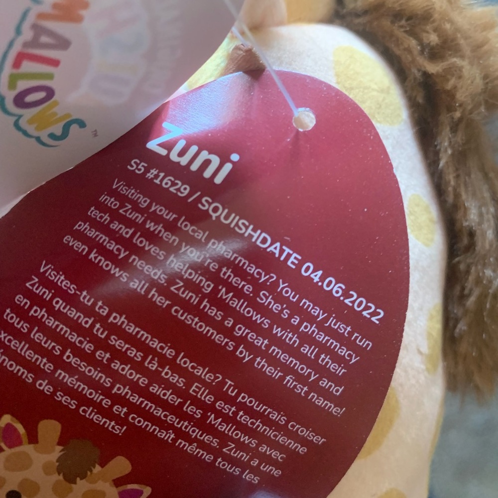 Zuni - Ftm- valentine’s day giraffe - HTF. 5” - Picture 4 of 4